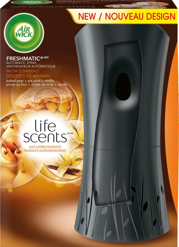 AirWick Freshmatic Air Freshener, Automatic Spray Kit, Life Scents Mom's Baking Deserts, 1