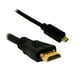 HiSpeed HDMI-HDMI Micro w Ethernet- 10 pieds – image 1 sur 1
