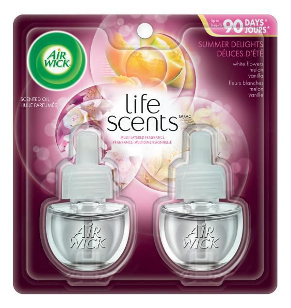 Air Wick Plugin Air Freshener, Scented Oil Refills, Life Scents