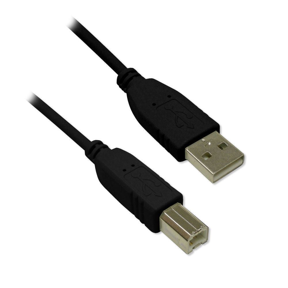 USB AB Cable MM Black, 15ft Walmart Canada