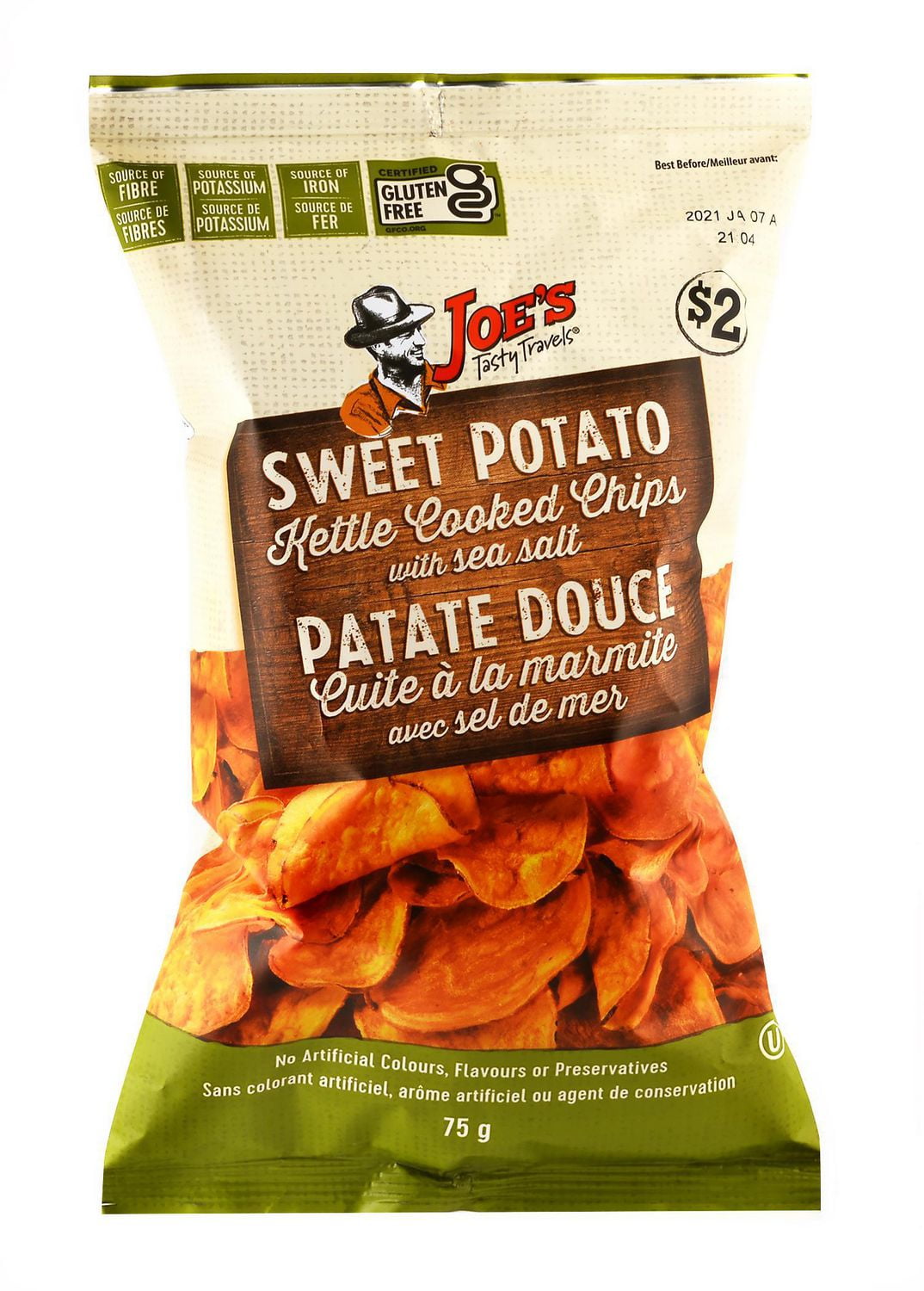 JTT SWEET POTATO CHIPS WS Walmart Canada