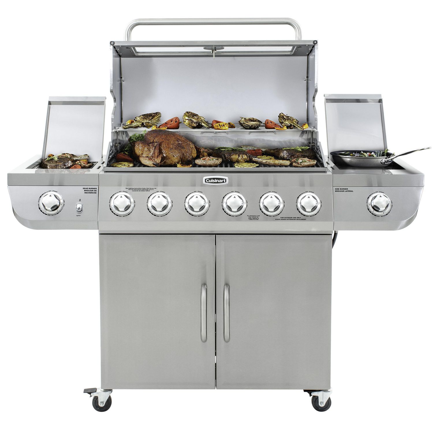 Cuisinart Six Burner Gas Grill Walmart