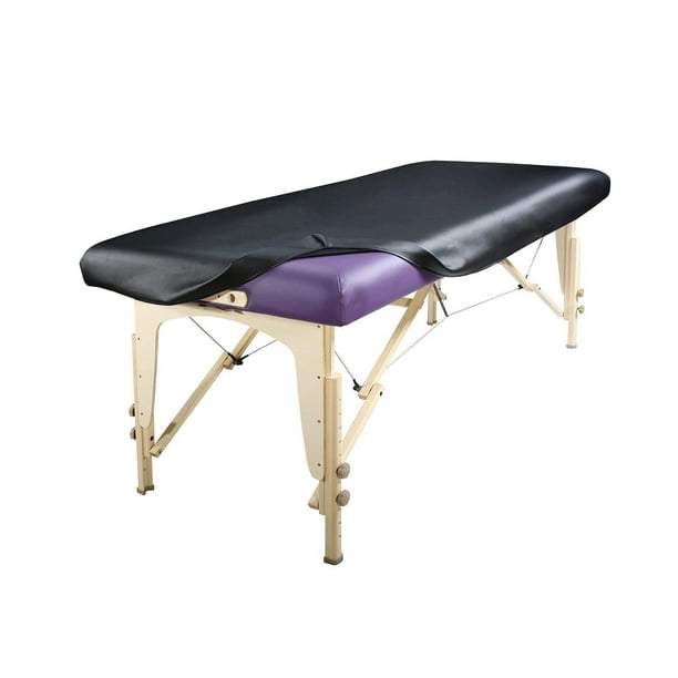Master Massage Housse de protection en PU, de couleur noire, durable et universelle , avec  couche d’air, lavable en machine