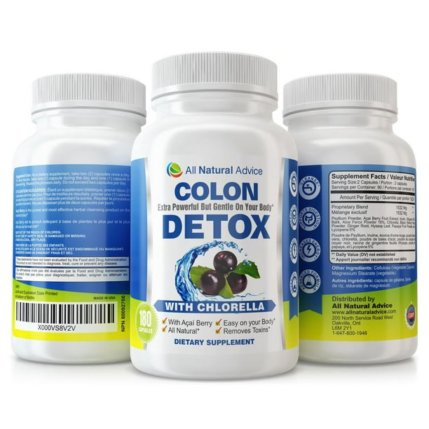Natural detoxification and cleanse supplements