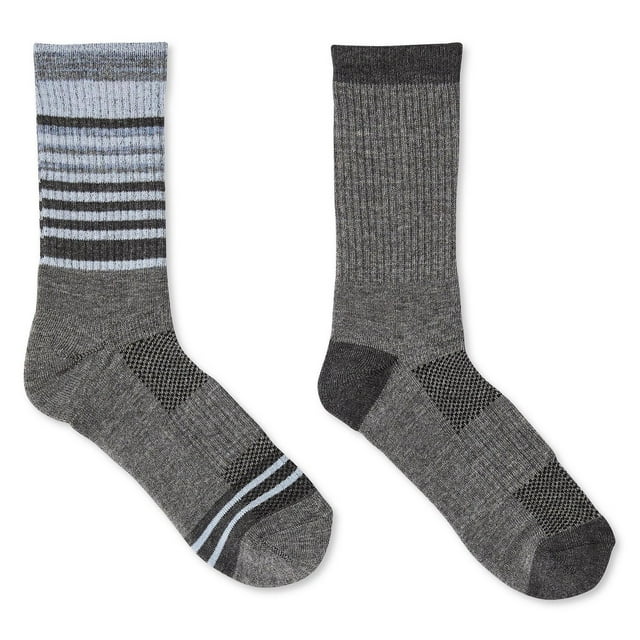 Ozark Trail Women's Crew Socks 2-Pack