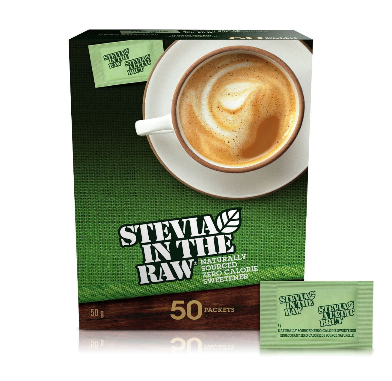 Stevia In The Raw Natural Sweetener 50 Packets Walmart Canada