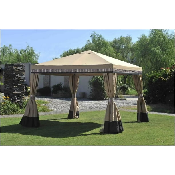 Sunjoy Replacement Curtain for 10x10 Ft Valence Gazebo - Walmart.ca