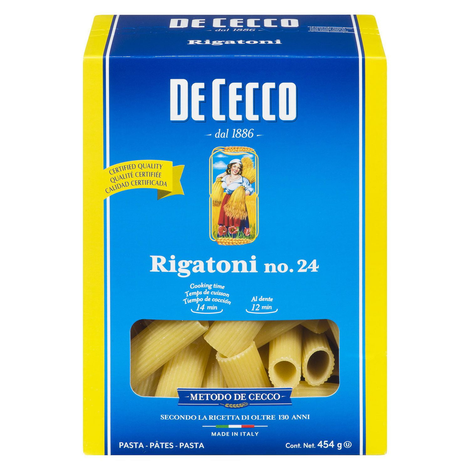 De Cecco Rigatoni Walmart Canada