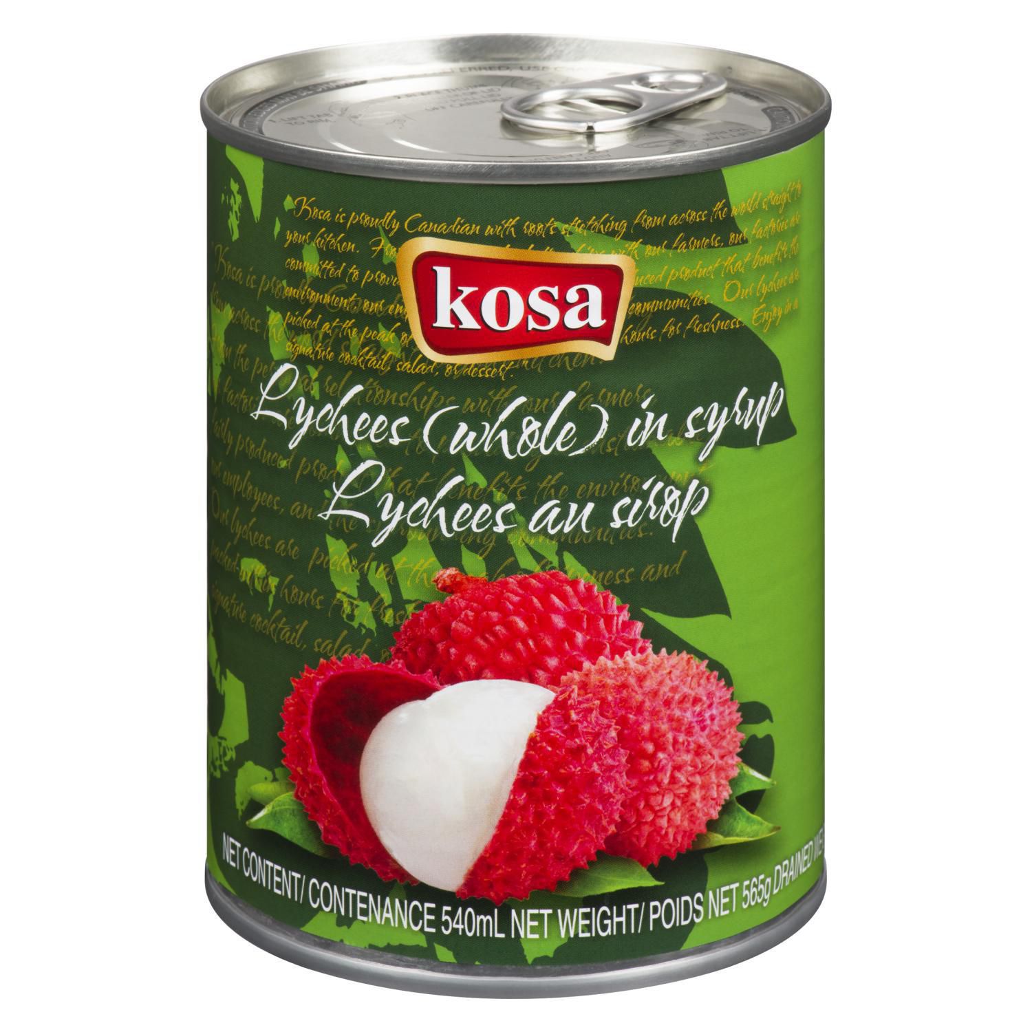 Kosa Litchi En Conserve Au Sirop Walmart Canada