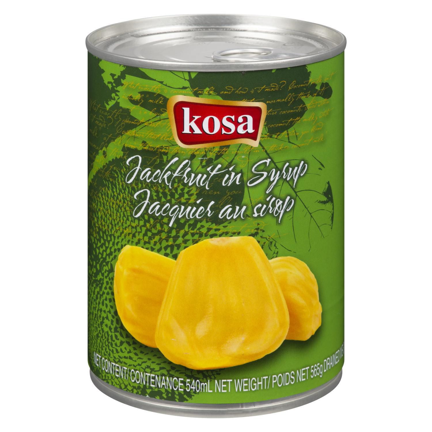Kosa Canned Jackfruit in Syrup Walmart Canada