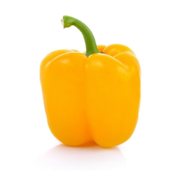 Pepper, Yellow, Sold in singles, 0.12 - 0.24 KG