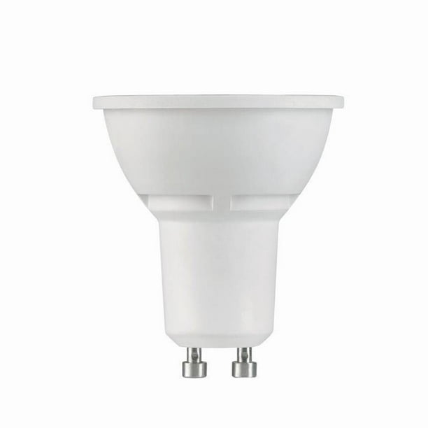 Ampoules à DEL gradable en plastique MR16 GU10 de Great Value de 6,5 W en blanc doux, 30649