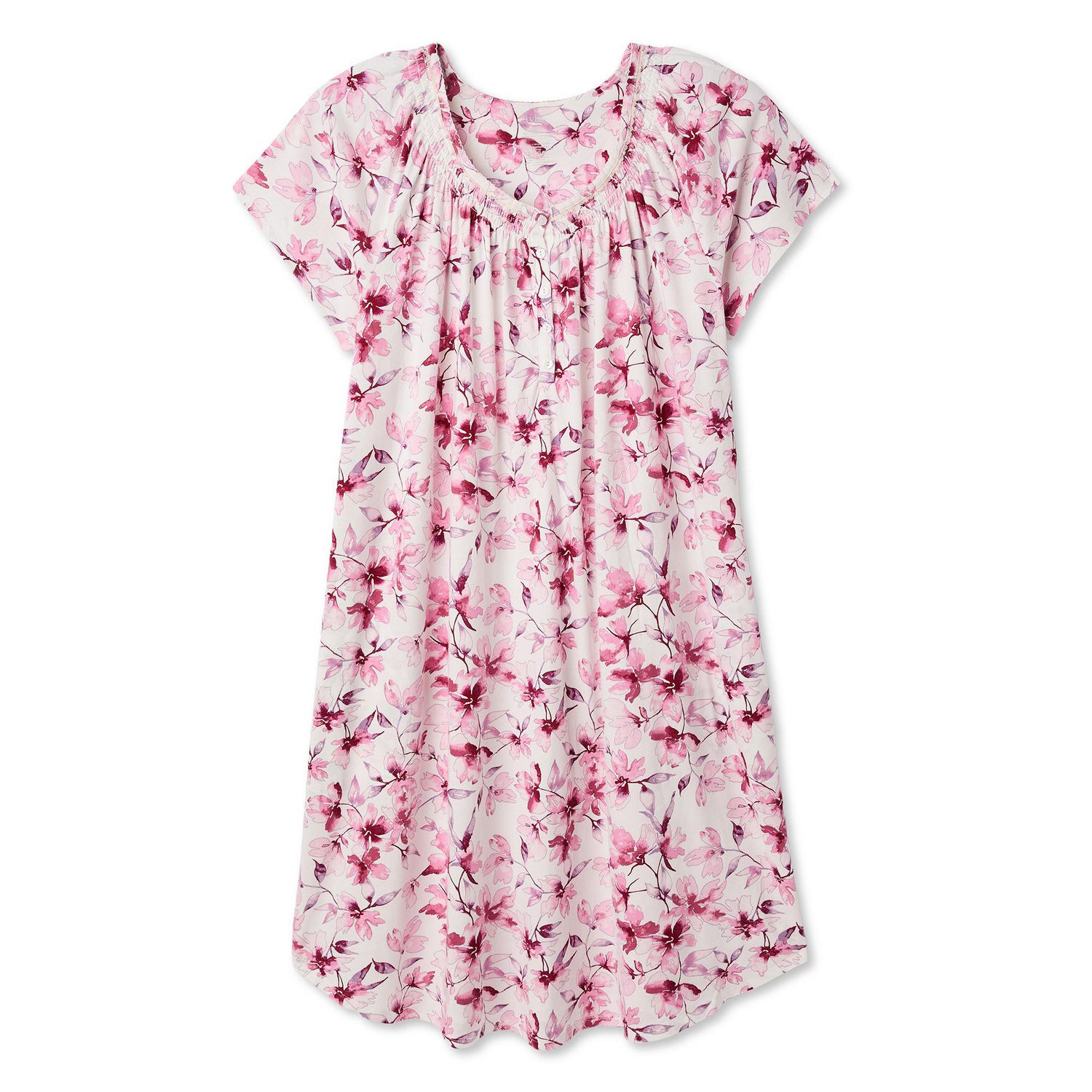 Chemise de nuit à manches évasées Iyla Plus pour femmes