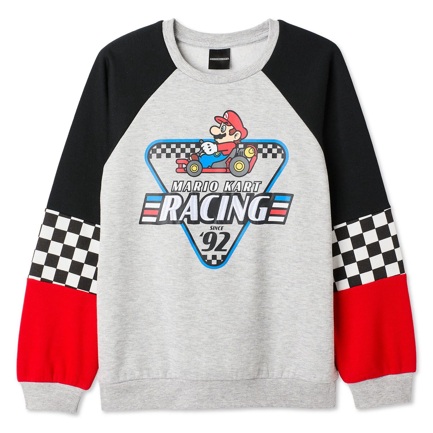 Coton ouaté à imprimé graphique Mario Kart Nintendo pour garçons