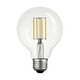 Ampoule en plastique de filament gradable à DEL G25 E26 de Globe Electric de 4,5 W en blanc doux, 31019 – image 1 sur 2