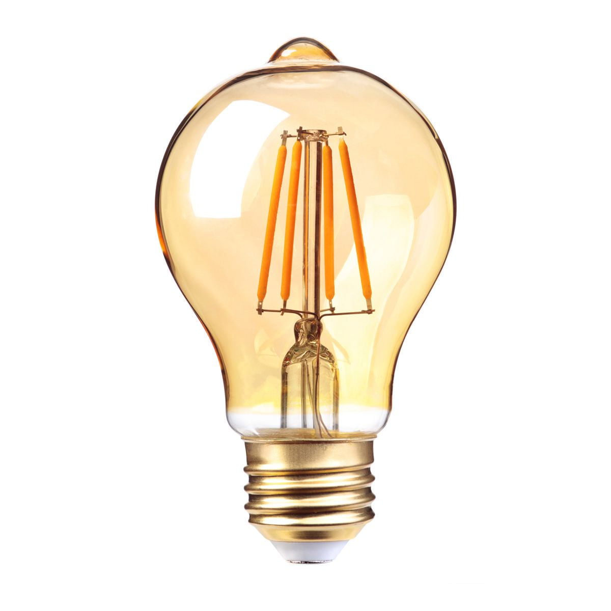 Globe Electric 6.5W A19 E26 Soft White Amber Dimmable Vintage LED Light