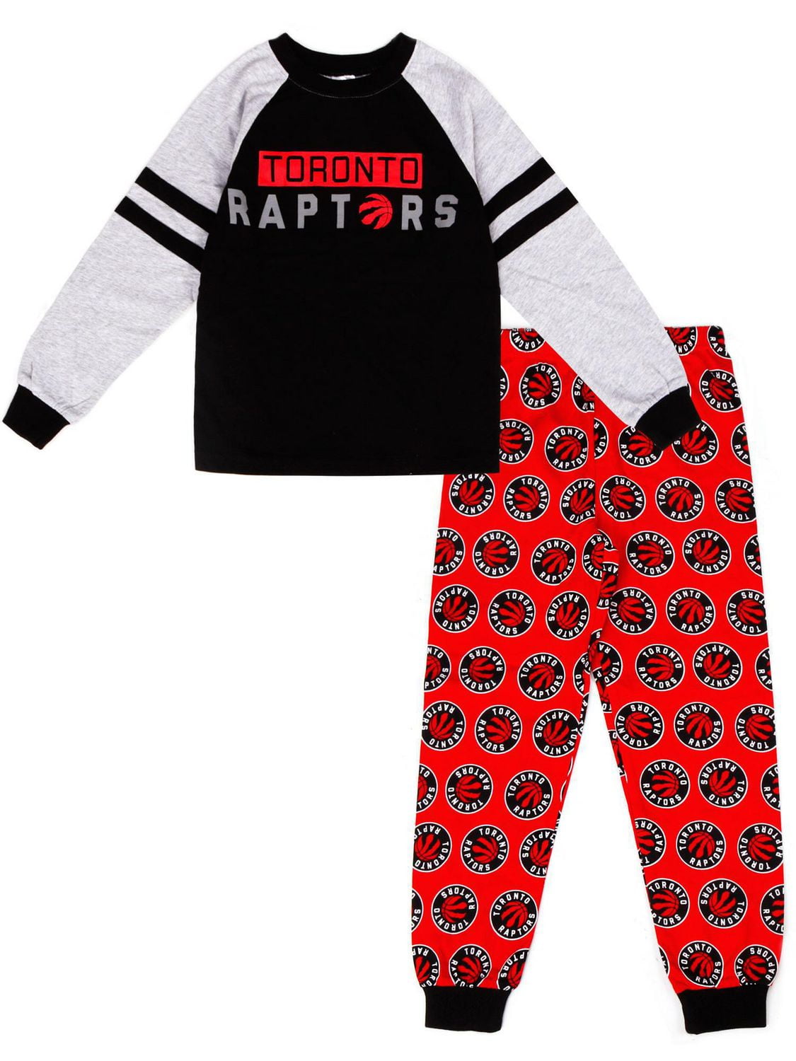 Toronto Raptors two piece pyjama set for boys