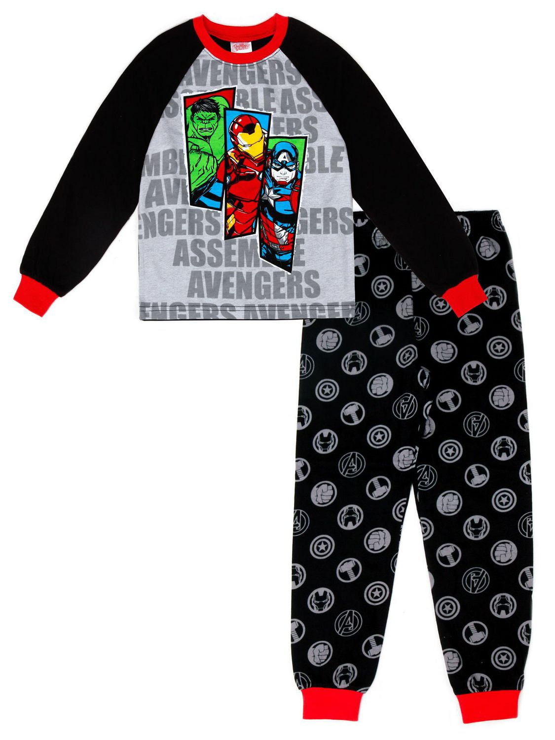 Avengers two piece pyjama set for boys | Walmart Canada