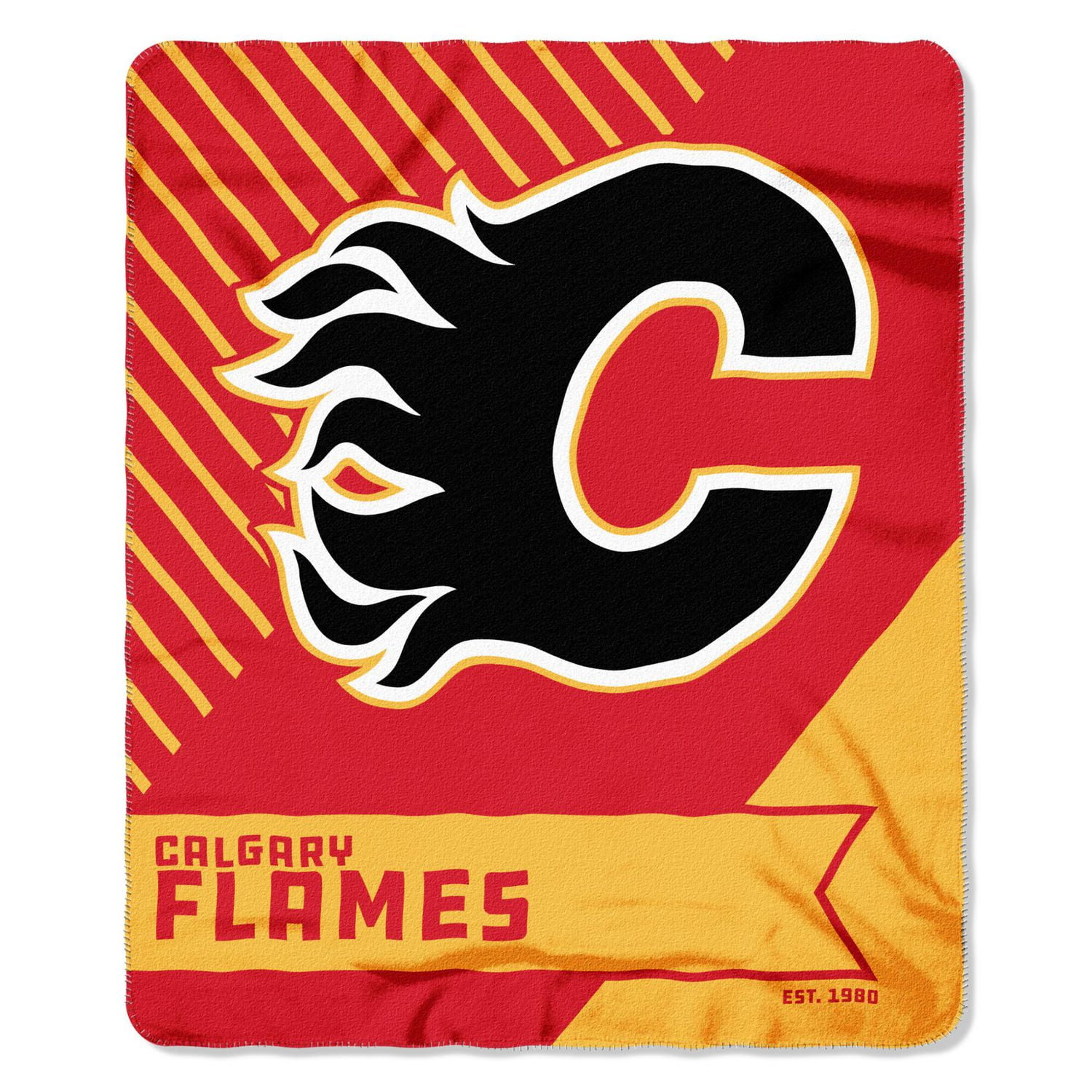 Calgary Flames NHL "Fade Away" Fleece Throw Walmart Canada