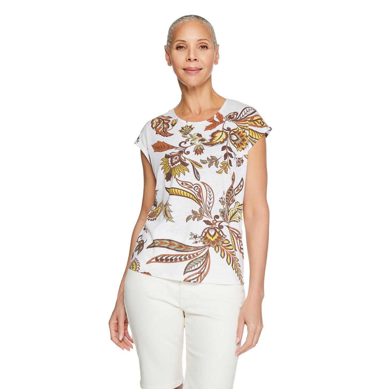 Iyla Women's Linen Tee