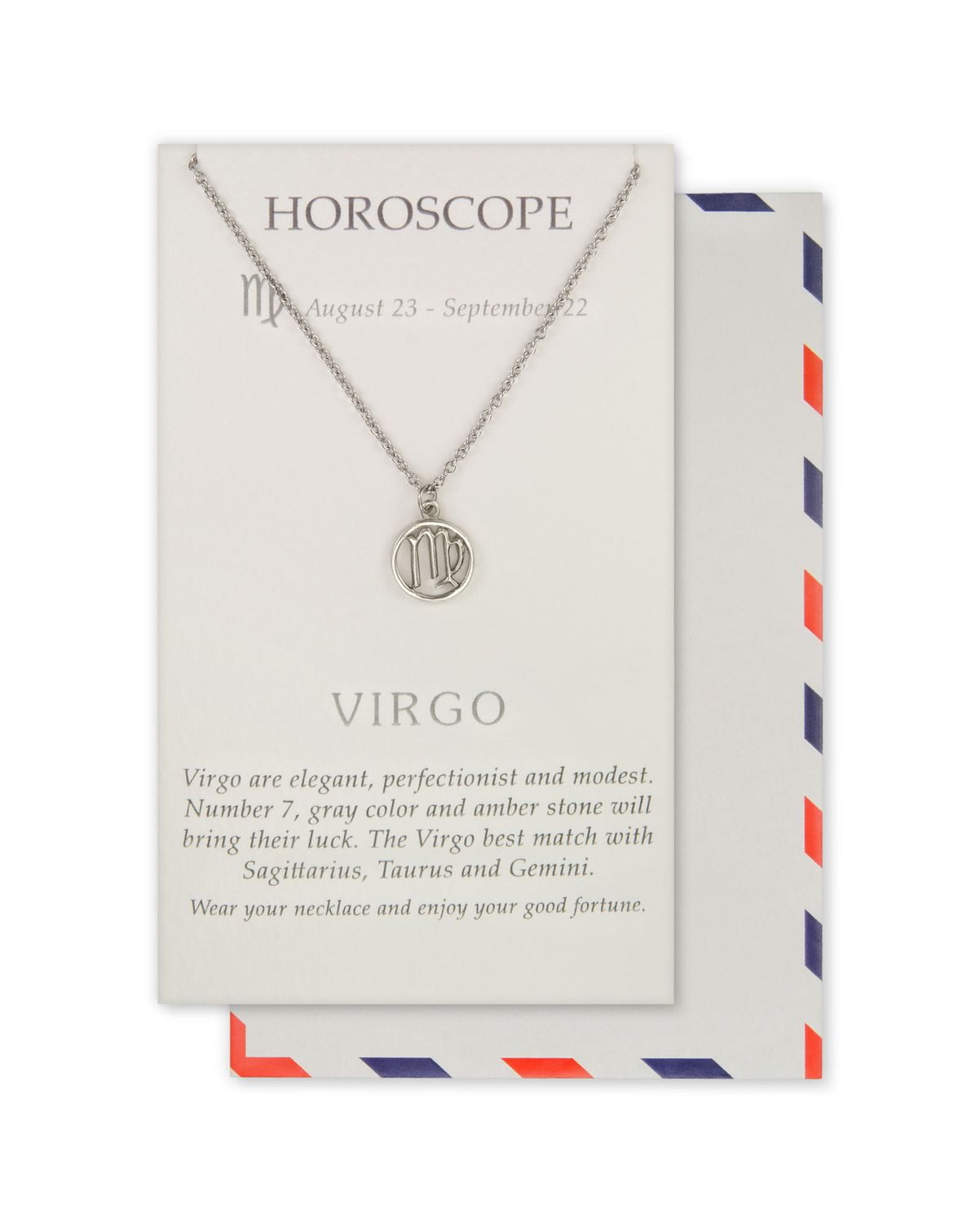 Save the Moment  Collier Zodiac Vierge