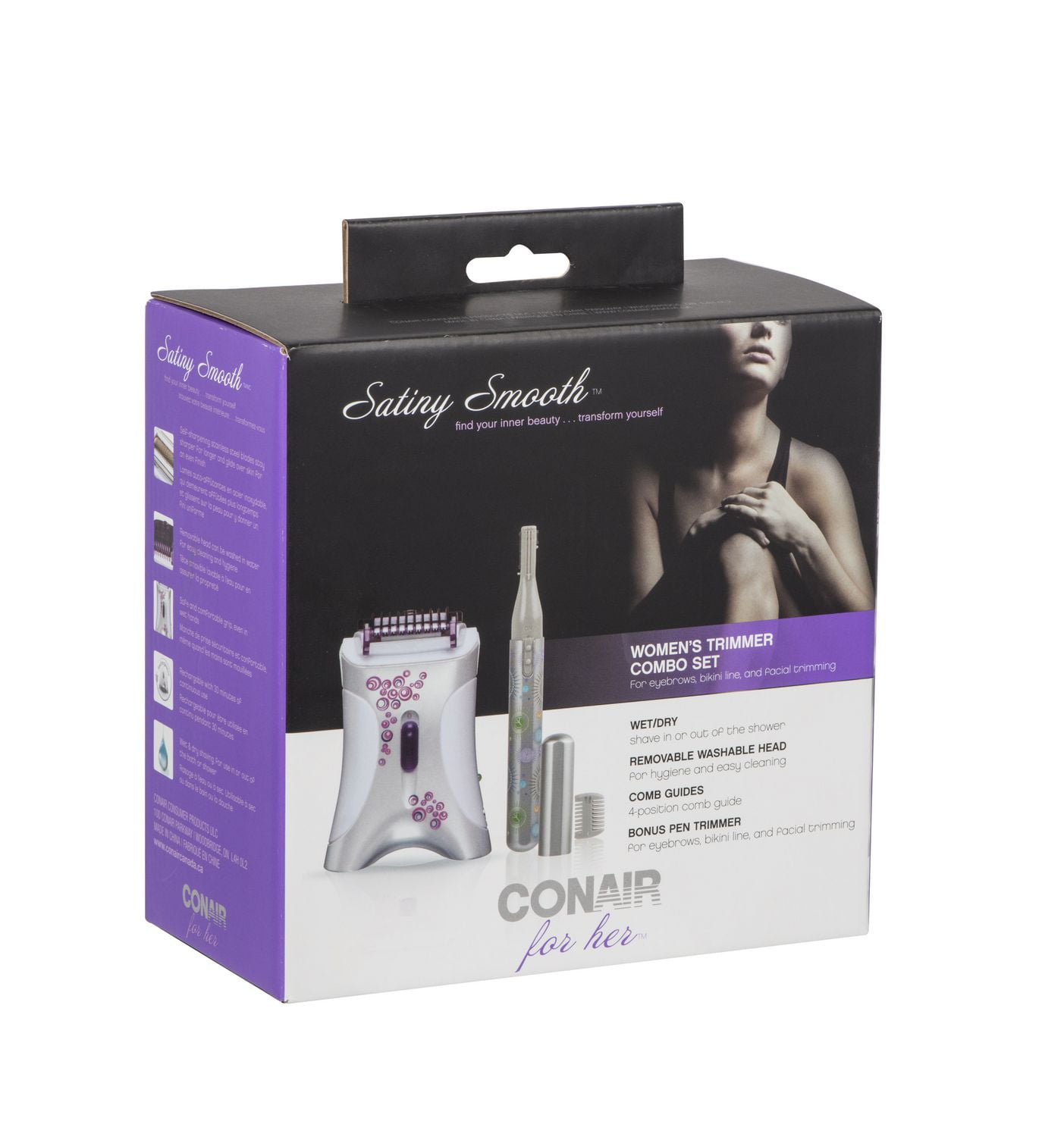 conair women's facial hair trimmer