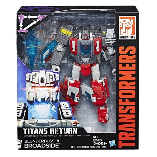 Transformers Generations Titans Return Voyager Class Broadside and ...