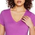 thumbnail image 4 of Paisley Sky Maternity V-Neckline Tee, 4 of 6