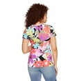 thumbnail image 3 of Paisley Sky Maternity V-Neckline Tee, 3 of 6
