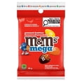 thumbnail image 1 of M&M'S, Peanut Butter Mega Chocolate Candies, Peg Bag, 95g, 1 of 5