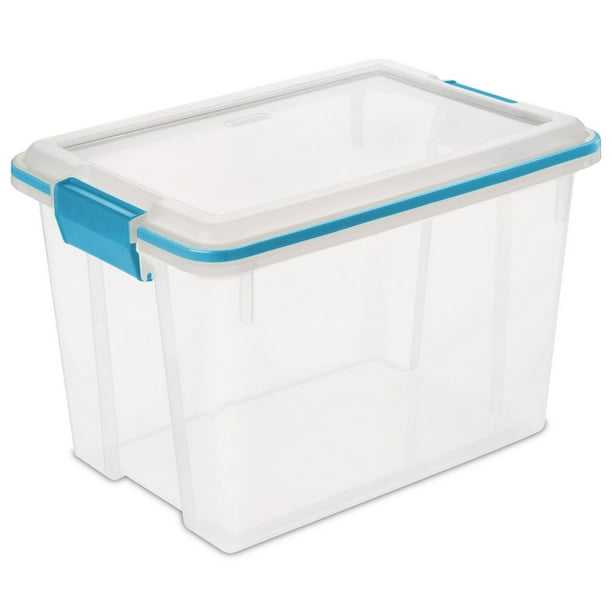 Boîte étanche transparent moyenne de 19 litres 19 litres