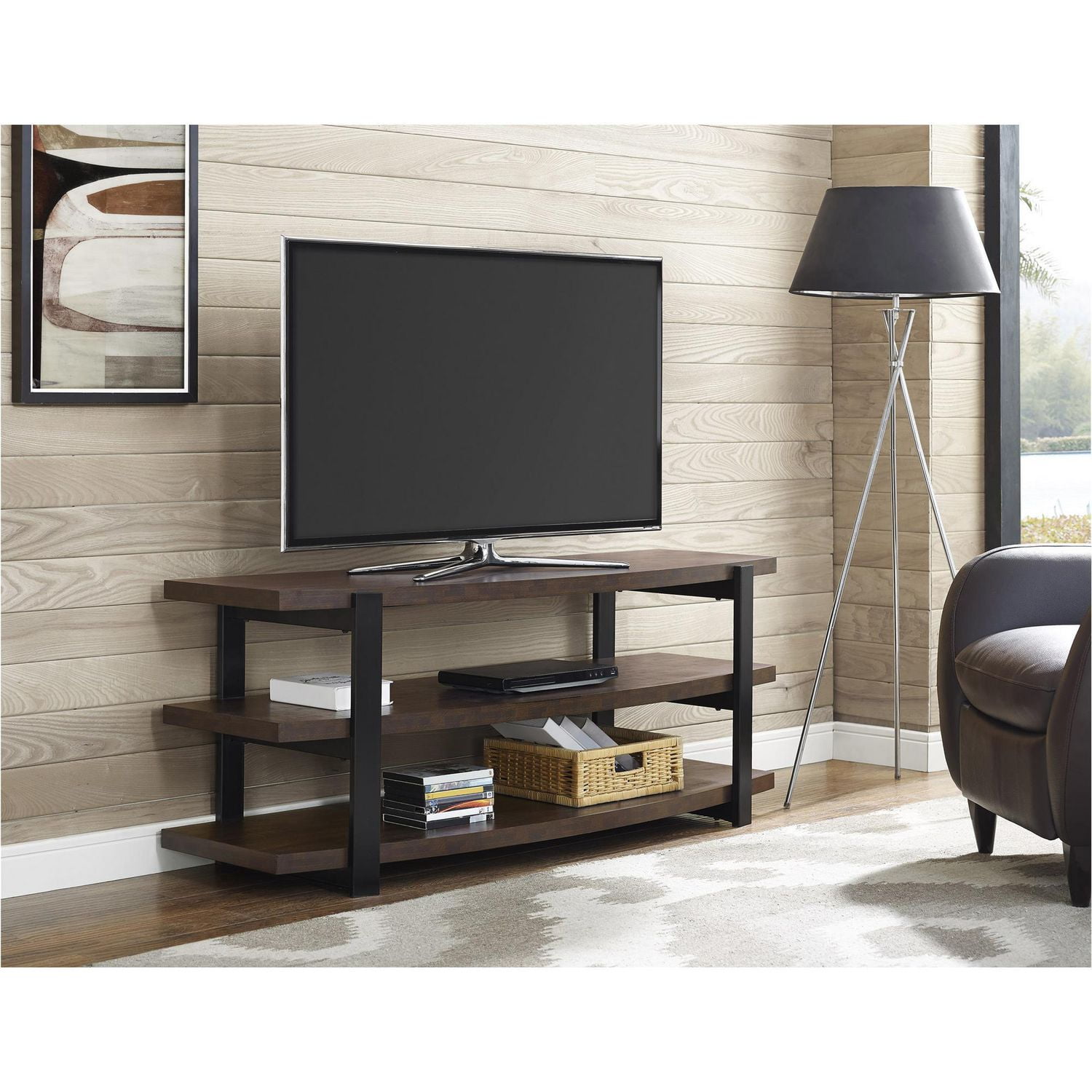 Castling TV Stand for TVs up to 70", Espresso Walmart Canada