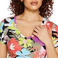thumbnail image 4 of Paisley Sky Maternity V-Neckline Tee, 4 of 6