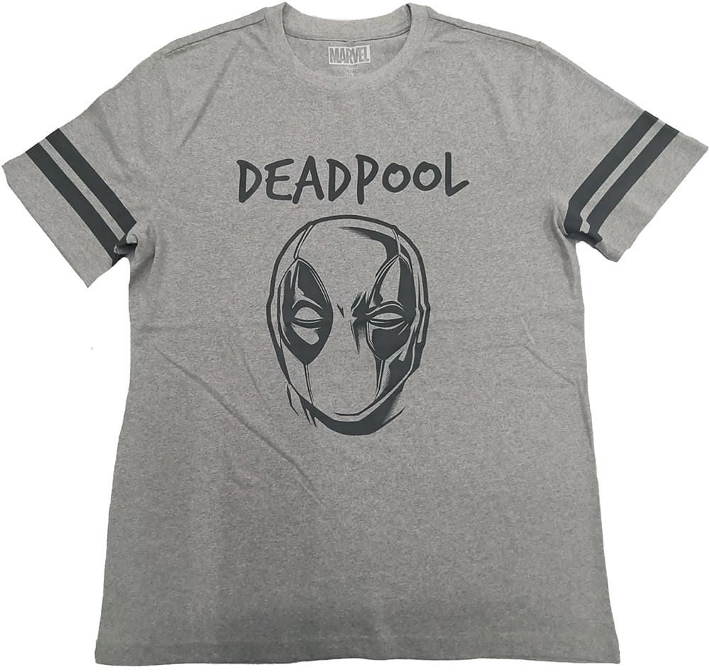 Men's licensed Dead Pool Ringer t shirt.