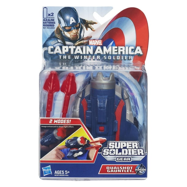 Marvel Captain America Super Soldier Gear - Gant double tir
