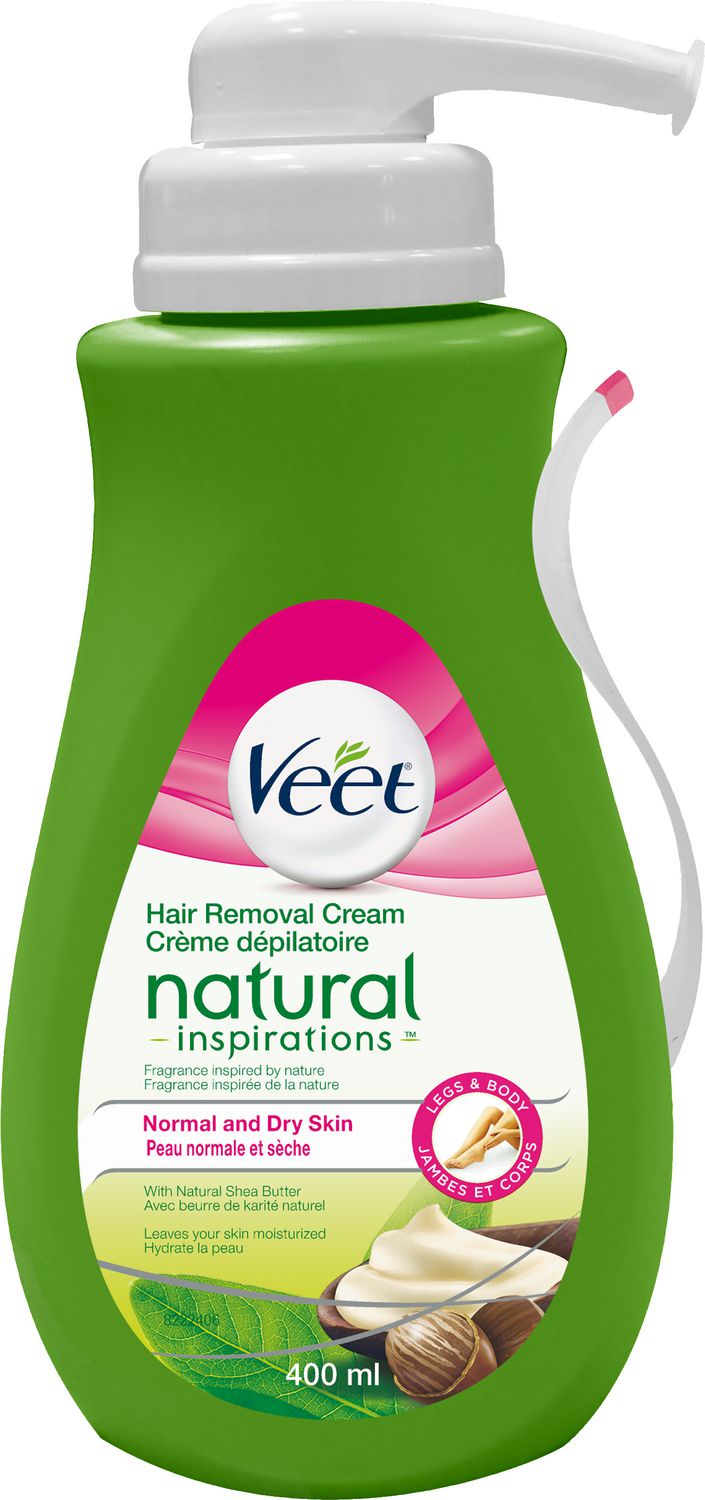 Veet® Natural Inspirations™ Hair Removal Cream Legs & Body ...