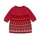 Robe George en tricot à motif jacquard pour bébés – image 2 sur 3