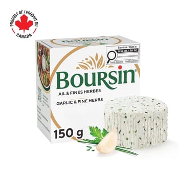 Boursin Ail & Fines herbes, fromage à tartiner 150g