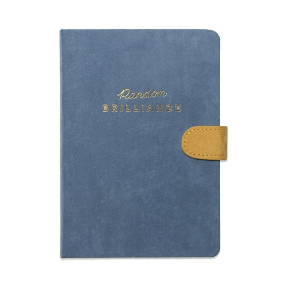 Think Ink Soft Suede Magnetic Journal, 5.5” x 8", 256 Pages