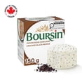 thumbnail image 1 of Boursin Cracked Black Pepper, Spreadable Cheese 150g, 1 of 4