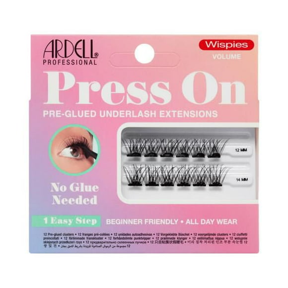 Ardell - Press On Mini Wispy Volume - 12pcs, Ardell Eyelash
