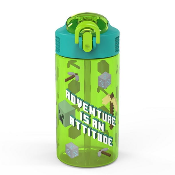 Minecraft Faces Hot & Cold Digital Thermometer Bottle