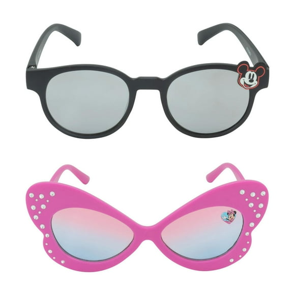 Lunettes de soleil Disney Minnie et Mickey 2 Pack