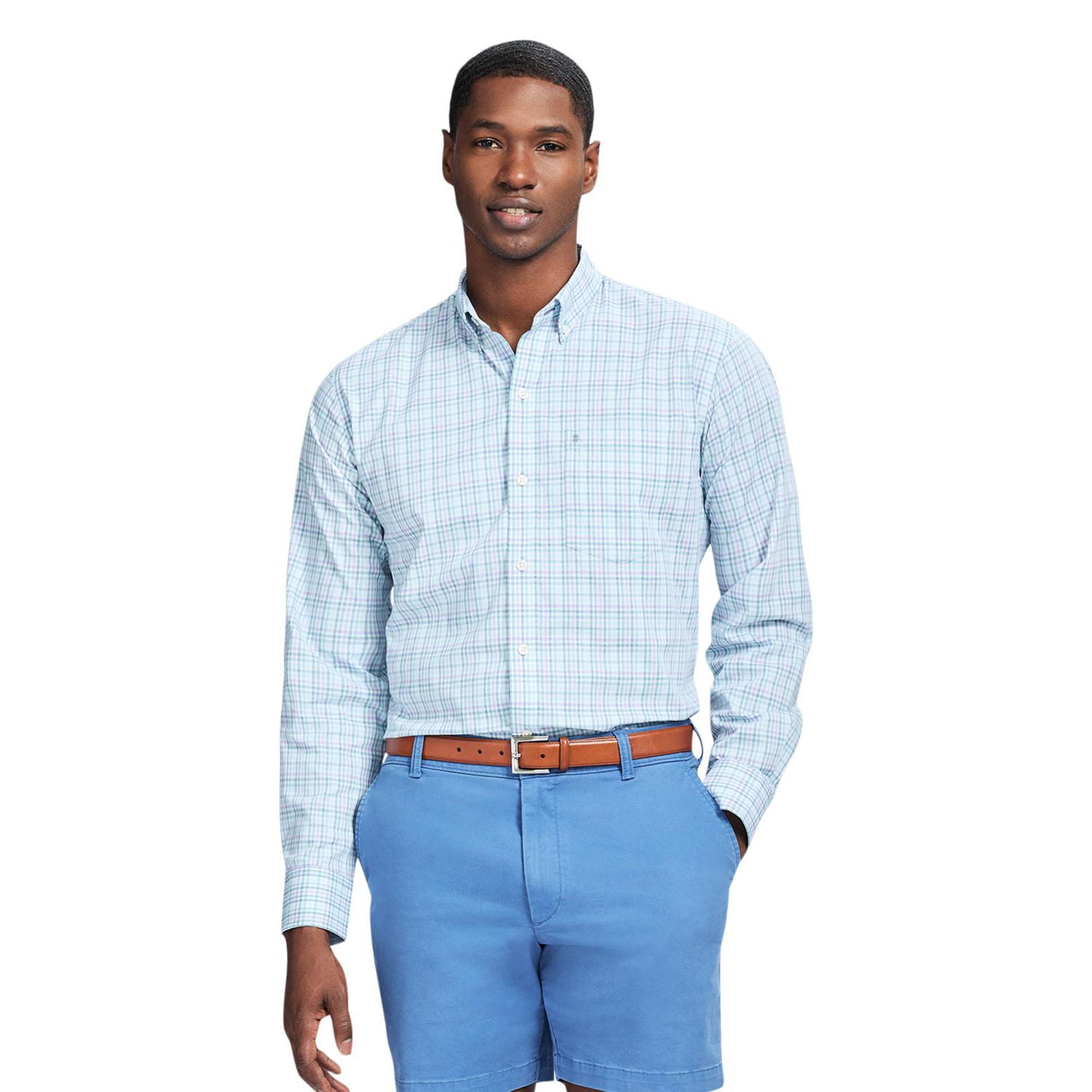 IZOD CHANDAIL TISSÉ MANCHES LONGUES