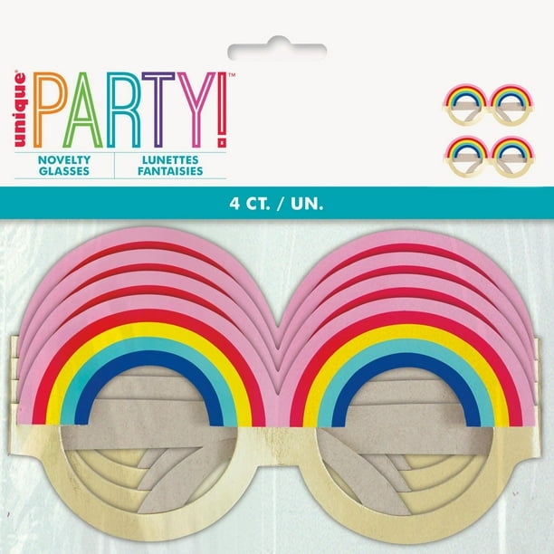 4 Rainbow Party Novelty Glasses Walmart.ca
