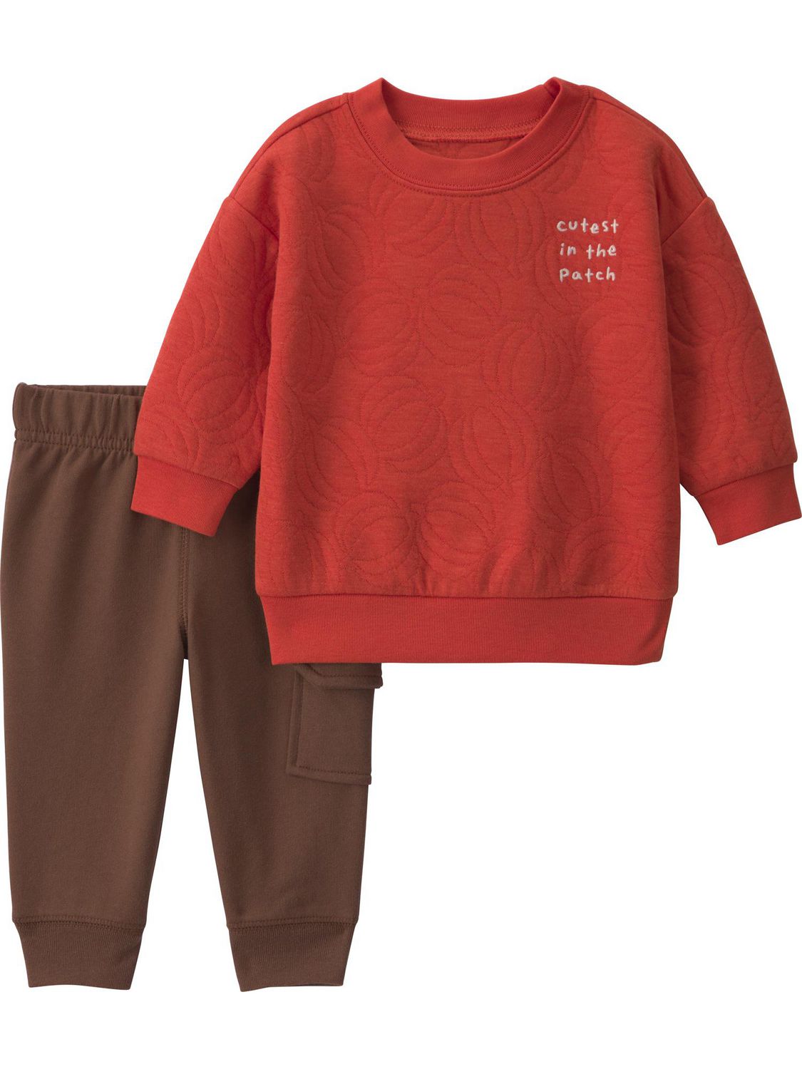 Carter's Child of Mine Baby Boy 2-Piece Pumpkin Pant Set