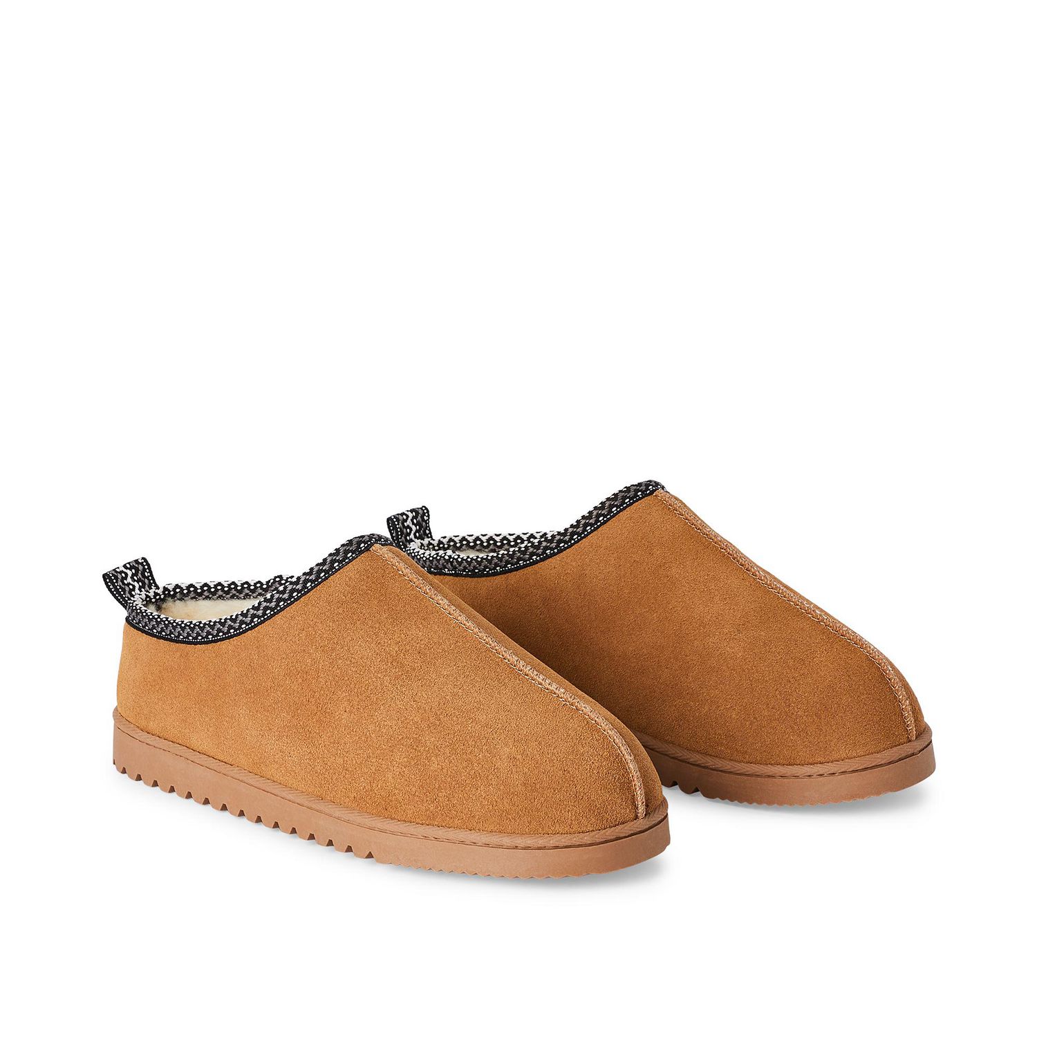 Chaussons sabots en daim Canadiana pour hommes