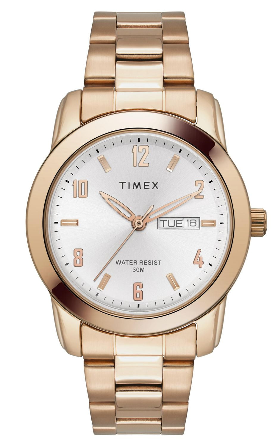 timex watch gold