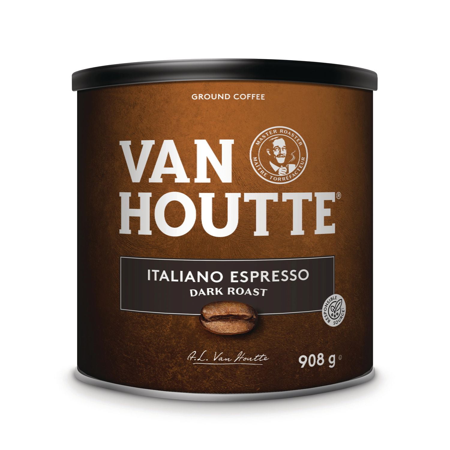 Van Houtte® Italiano Espresso ground coffee, dark roast, 908g Walmart
