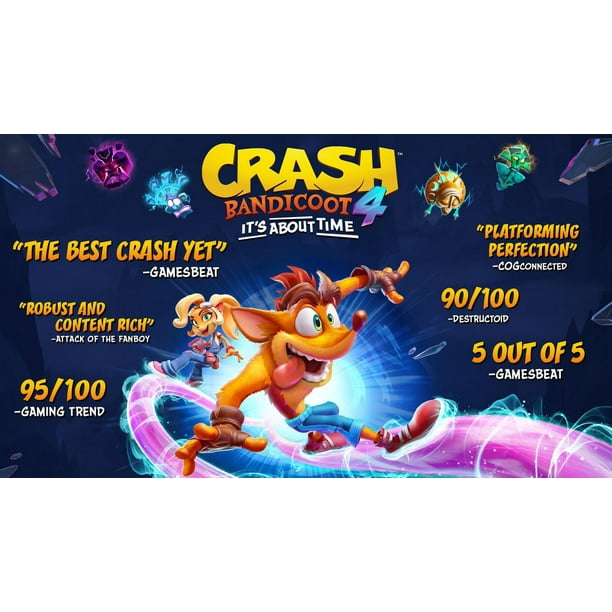 Crash Bandicoot 4: It's About Time Rated For Next-Gen Platform